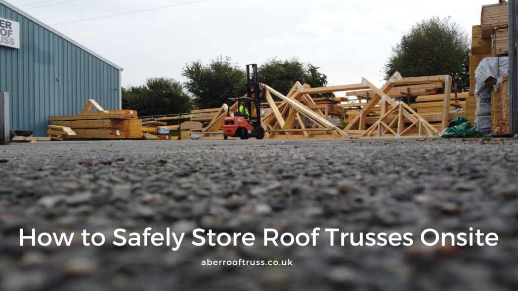 Roof trusses, aber roof truss factory facility
